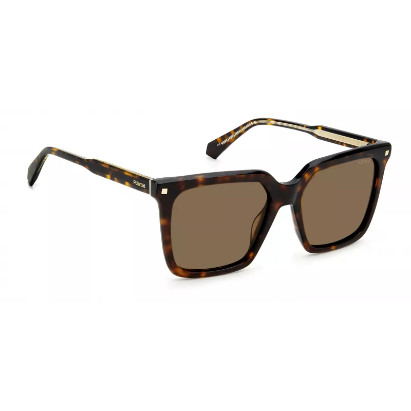 POLAROID PLD4115SX086F Occhiali da sole donna polarizzati Havana 54mm