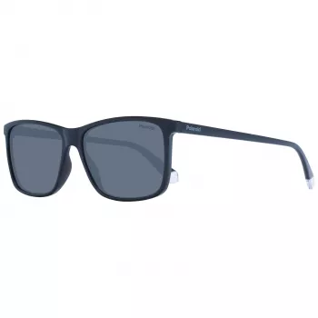 Polaroid PLD4137S58807 Occhiali da sole uomo havana rettangolari polarizzati