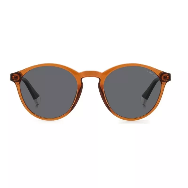 POLAROID PLD4153S09Q Occhiali da sole uomo design square-pilot - montatura nera, lenti grigie polarizzate