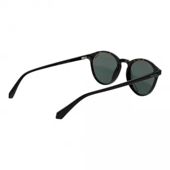 Polaroid PLD4153S50086 Occhiali da sole uomo squadrati havana in acetato con lenti grigie polarizzate