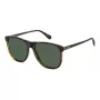 POLAROID PLD4178S086 Occhiali da sole uomo rettangolari polarizzati Havana 55mm