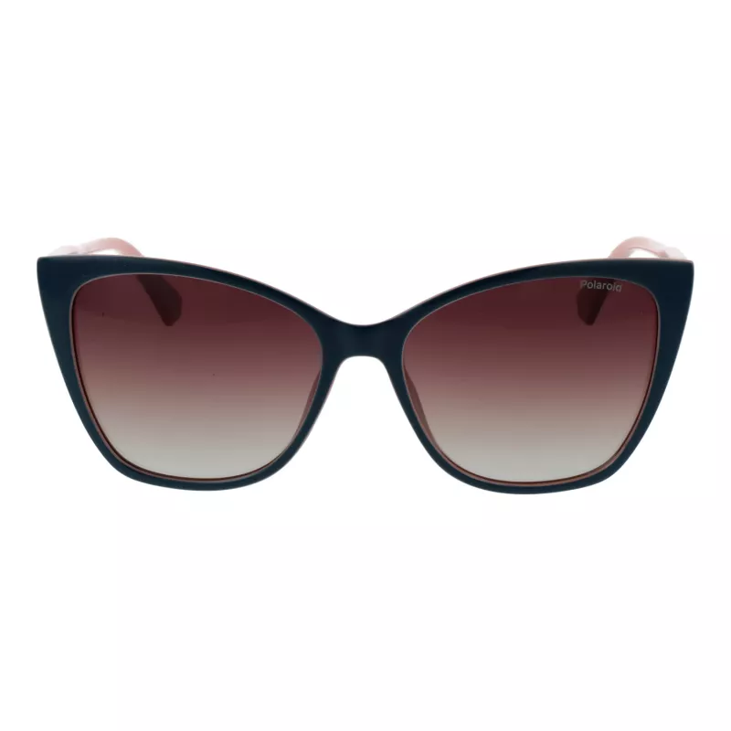 Occhiali da sole POLAROID PLD4181S56DB1 donna rettangolari havana marrone polarizzati UV400