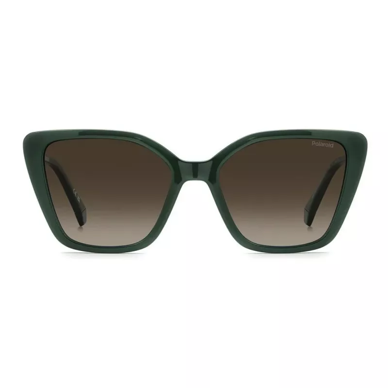 Polaroid PLD4189S1ED Occhiali da sole donna Havana quadrati - Lenti marroni polarizzate