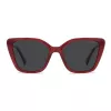 Polaroid PLD4189S8CQ occhiali da sole polarizzati donna - montatura nera lenti grigie 53mm