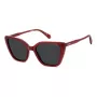 Polaroid PLD4189S8CQ occhiali da sole polarizzati donna - montatura nera lenti grigie 53mm