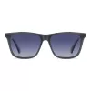 Polaroid PLD4190SKB7 occhiali da sole rettangolari polarizzati uomo - nero/grigio