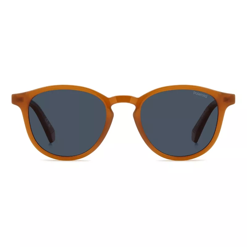 Occhiali da sole uomo POLAROID PLD4191SFMP polarizzati - montatura nera lenti grigie 51mm
