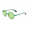 Polaroid PLD6067S1EDUC Occhiali da sole unisex - Montatura nera, lenti polarizzate grigie, 53 mm