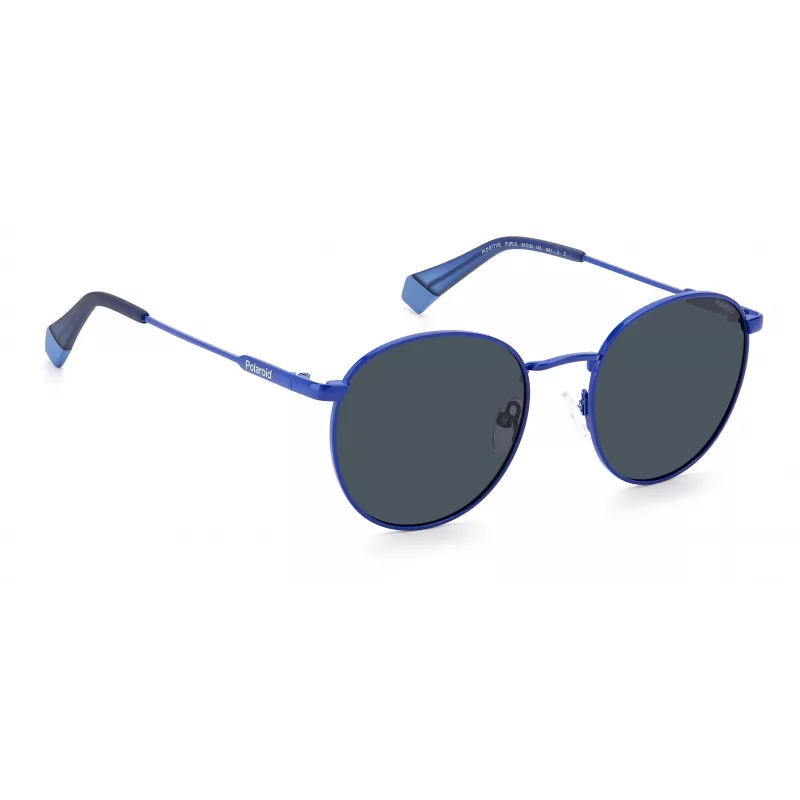 Polaroid PLD6171SPJPC3 Occhiali da sole unisex - montatura nera, lenti grigie polarizzate, 51 mm