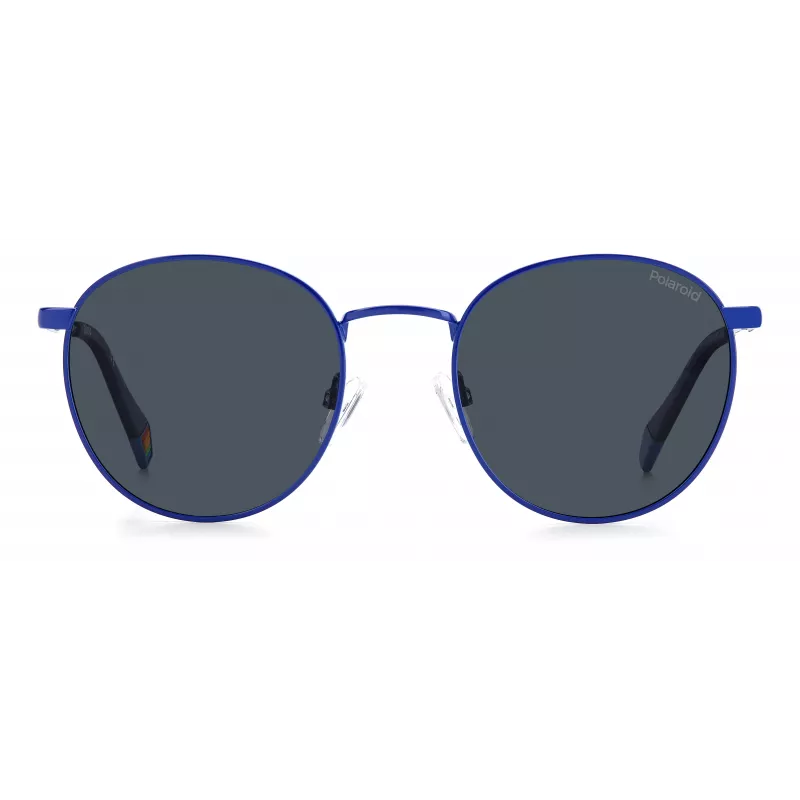 Polaroid PLD6171SPJPC3 Occhiali da sole unisex - montatura nera, lenti grigie polarizzate, 51 mm