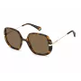 Polaroid PLD6181S086 Occhiali da sole donna squadrati - havana marrone