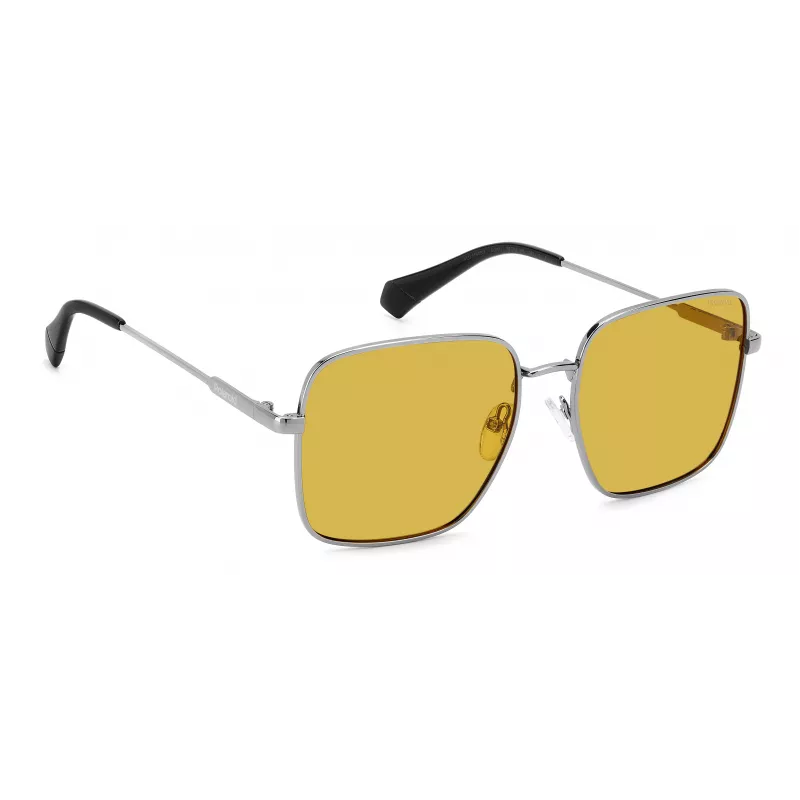 POLAROID PLD6194SX6LBF Occhiali da sole donna squadrati polarizzati - Havana/marrone