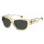 Polaroid PLD6197/S MC40G Occhiali da sole unisex quadrati - Lenti grigie polarizzate, montatura nera