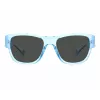 POLAROID PLD6197SMVU Occhiali da sole unisex rettangolari polarizzati UV400 55mm