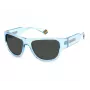 POLAROID PLD6197SMVU Occhiali da sole unisex rettangolari polarizzati UV400 55mm
