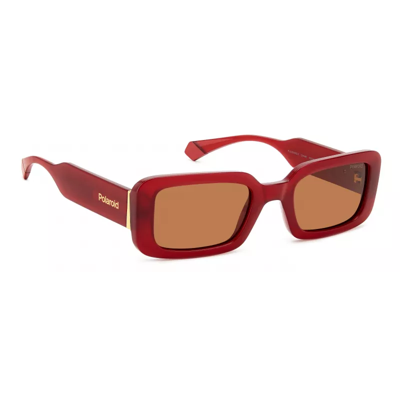 Occhiali da sole POLAROID PLD6208SXC9AF donna polarizzati - montatura nera lenti grigie 52mm