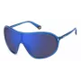 POLAROID PLD6216SPJP Occhiali da sole unisex quadrati pilot Havana verdi polarizzati