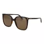 Polaroid PLD6218S56086 Occhiali da sole donna aviator Havana marrone polarizzati 56mm