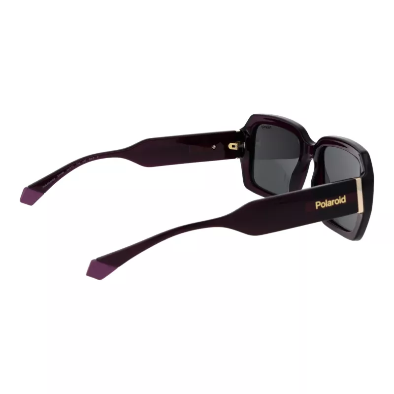 POLAROID PLD6223SX54B3 Occhiali da sole rettangolari unisex - Havana Marrone - 54/19/140 mm