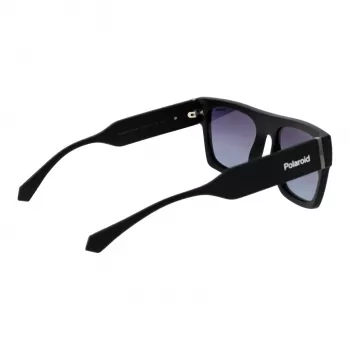 Occhiali da sole unisex POLAROID PLD6224SX5400 montatura quadrata Havana lente grigia polarizzata 54/20/140 mm