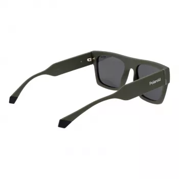 POLAROID PLD6224SX543Y Occhiali da sole unisex rettangolari havana verde 54mm
