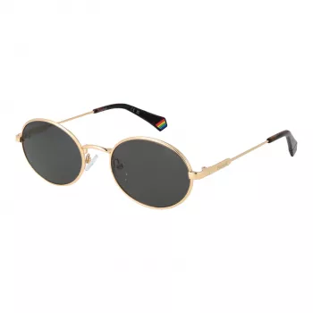 Occhiali da sole Polaroid PLD6228SX5300 unisex - montatura nera lenti grigie 53mm