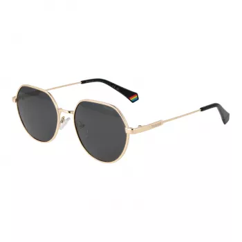 Polaroid PLD6236SX54RH occhiali da sole unisex rettangolari - montatura havana lenti marroni 54 mm