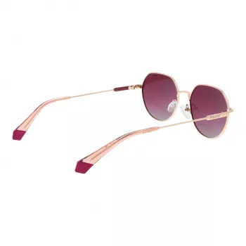 Polaroid PLD6236SX54S9 Occhiali da sole unisex - montatura nera lenti grigie 54mm