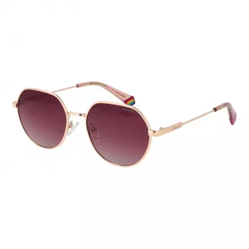 Polaroid PLD6236SX54S9 Occhiali da sole unisex - montatura nera lenti grigie 54mm