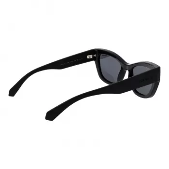 POLAROID PLD6237SX5280 Occhiali da sole donna polarizzati - montatura nera, lenti grigie, 52mm