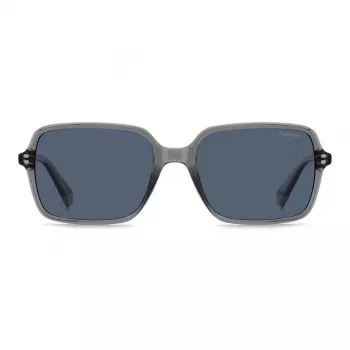 Occhiali da sole Polaroid PLD6247SKB7 uomo rettangolari polarizzati - Havana/marrone