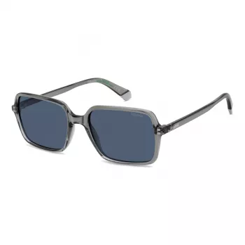 Occhiali da sole Polaroid PLD6247SKB7 uomo rettangolari polarizzati - Havana/marrone