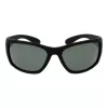 Polaroid PLD7005S63YYV Occhiali da sole rettangolari unisex - montatura nera lenti grigie 63 mm