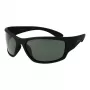 Polaroid PLD7005S63YYV Occhiali da sole rettangolari unisex - montatura nera lenti grigie 63 mm