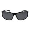Polaroid PLD7036S63807 Occhiali da sole unisex rettangolari - montatura nera lenti grigie