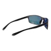 Occhiali da sole Polaroid PLD7036S63KB7 unisex pilot - montatura nera, lenti grigie polarizzate, 63 mm