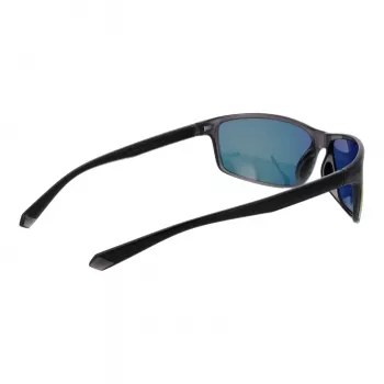Occhiali da sole Polaroid PLD7036S63KB7 unisex pilot - montatura nera, lenti grigie polarizzate, 63 mm