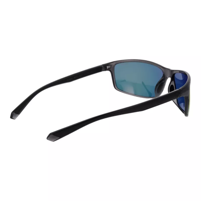 Occhiali da sole Polaroid PLD7036S63KB7 unisex pilot - montatura nera, lenti grigie polarizzate, 63 mm