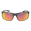 Occhiali da sole Polaroid PLD7036S63KB7 unisex pilot - montatura nera, lenti grigie polarizzate, 63 mm