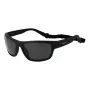 Occhiali da sole POLAROID PLD7037S60807 unisex pilot - lenti grigie - montatura nera