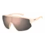 Polaroid PLD7047SZ1P Occhiali da sole shield unisex - montatura nera lente grigia polarizzata 99mm