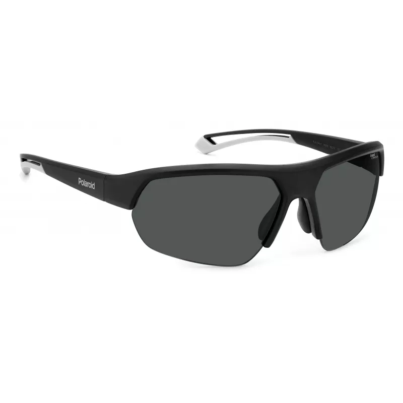POLAROID PLD7048S003G6 Occhiali da sole unisex pilot nero grigio polarizzati