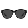 Polaroid PLD9019S08A Occhiali da sole unisex - montatura nera, lenti grigie polarizzate