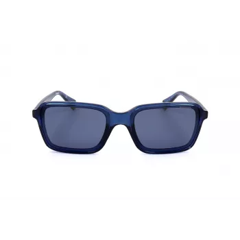Occhiali da sole unisex POLAROID PLD6161SPJP rettangolari polarizzati - montatura nera lenti grigie 58mm