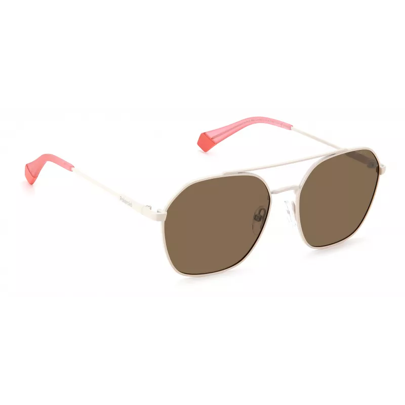 POLAROID Unisex PLD6172S10ASP Occhiali da sole - Montatura nera, lenti grigie, 57 mm