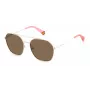POLAROID Unisex PLD6172S10ASP Occhiali da sole - Montatura nera, lenti grigie, 57 mm