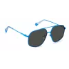 POLAROID occhiali da sole unisex PLD6173SMVUM9 - montatura nera, lenti grigie polarizzate, 58 mm