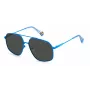 POLAROID occhiali da sole unisex PLD6173SMVUM9 - montatura nera, lenti grigie polarizzate, 58 mm