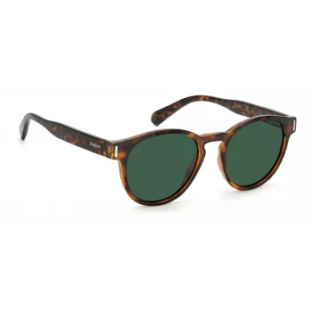 POLAROID Unisex PLD6175S086UC Occhiali da sole Havana Marrone Polarizzati 51mm