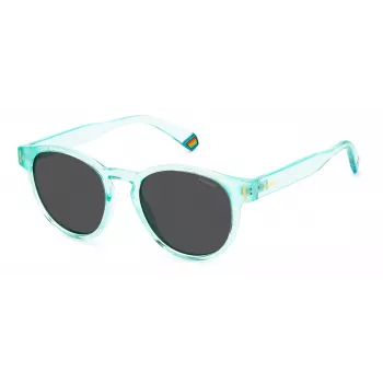 POLAROID occhiali da sole unisex PLD6175S5CBM9 Havana grigio blu specchiato 51mm